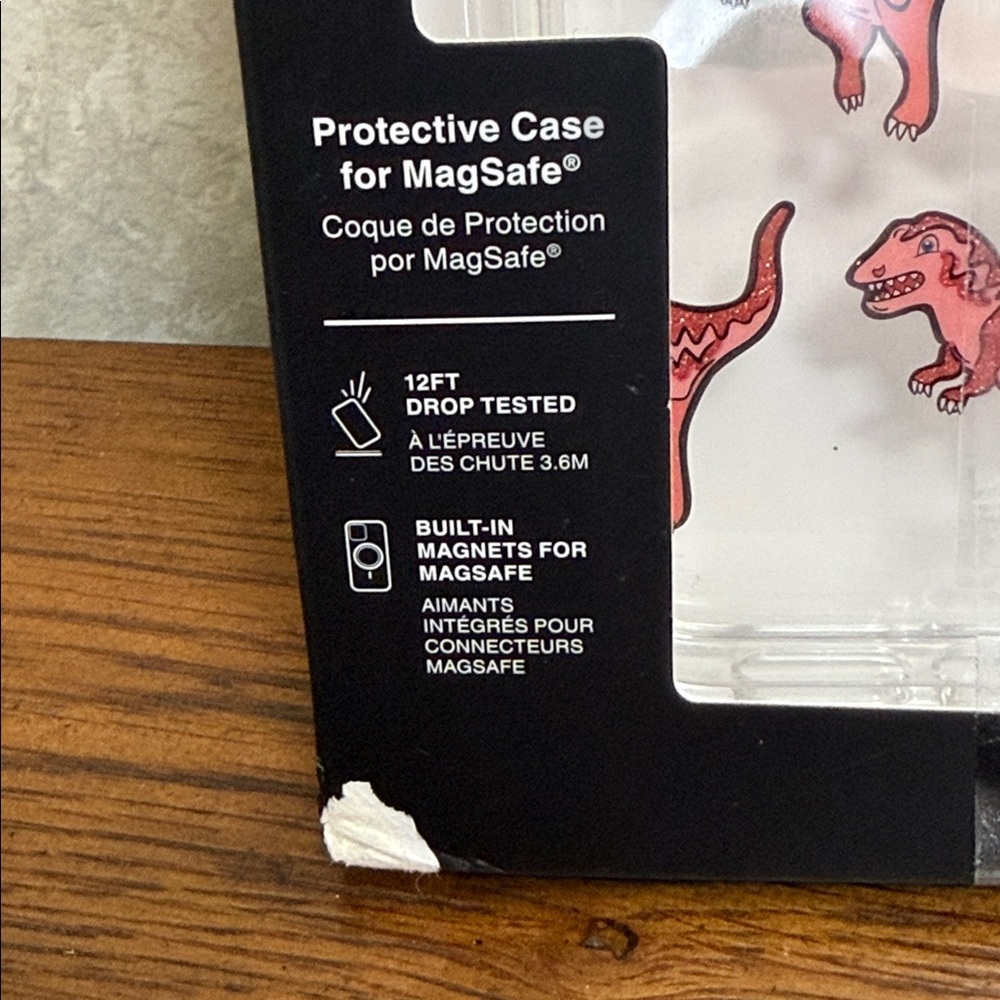 Coach Pink T-Rex iPhone 14 Pro Max Case. Protective case for MagSafe. - Picture 4 of 10